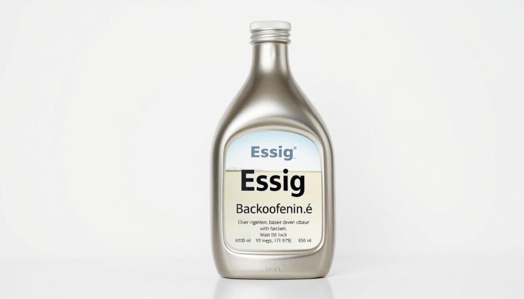 Essig Backofenreinigung