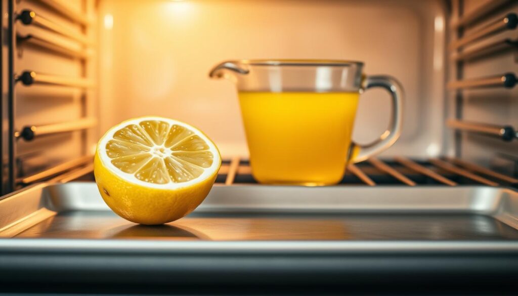 Zitronensaft Backofenreinigung Zitronensaft Backofenreinigung